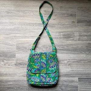Peacock Vera Bradley Signature Crossbody Bag